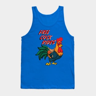 FREE COCK RIDES Tank Top